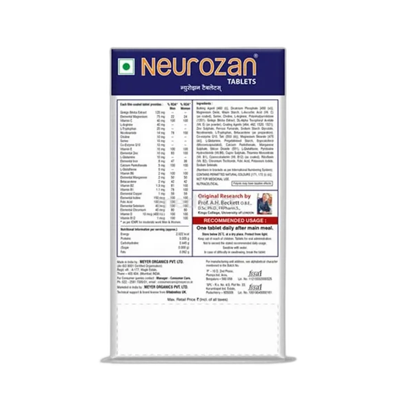 neurozan tablet 10's